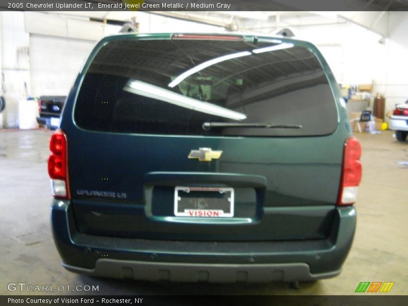 Emerald Jewel Green Metallic / Medium Gray 2005 Chevrolet Uplander LT