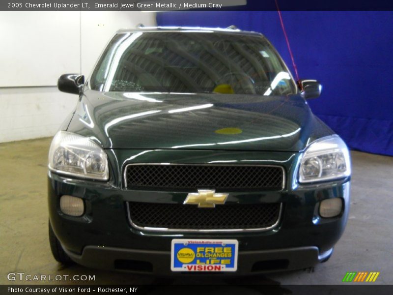 Emerald Jewel Green Metallic / Medium Gray 2005 Chevrolet Uplander LT