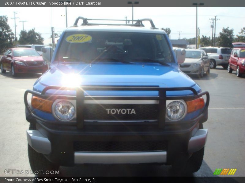 Voodoo Blue / Dark Charcoal 2007 Toyota FJ Cruiser