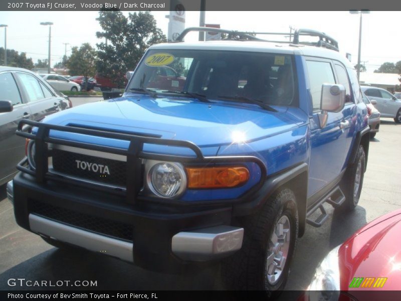 Voodoo Blue / Dark Charcoal 2007 Toyota FJ Cruiser