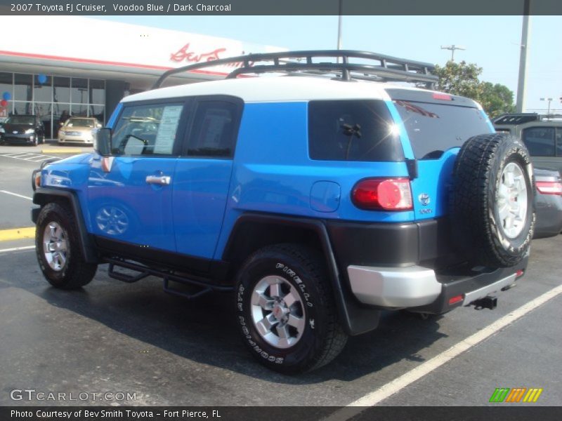 Voodoo Blue / Dark Charcoal 2007 Toyota FJ Cruiser