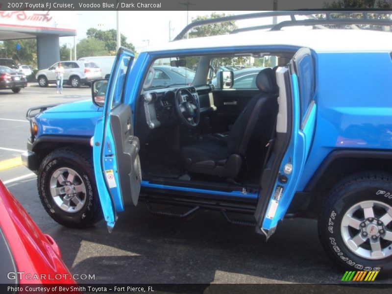 Voodoo Blue / Dark Charcoal 2007 Toyota FJ Cruiser