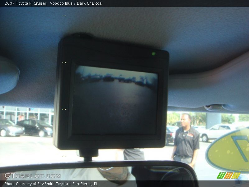 Voodoo Blue / Dark Charcoal 2007 Toyota FJ Cruiser
