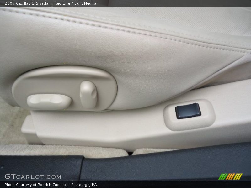 Red Line / Light Neutral 2005 Cadillac CTS Sedan