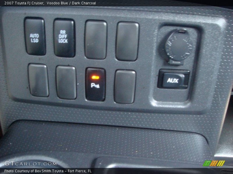 Voodoo Blue / Dark Charcoal 2007 Toyota FJ Cruiser