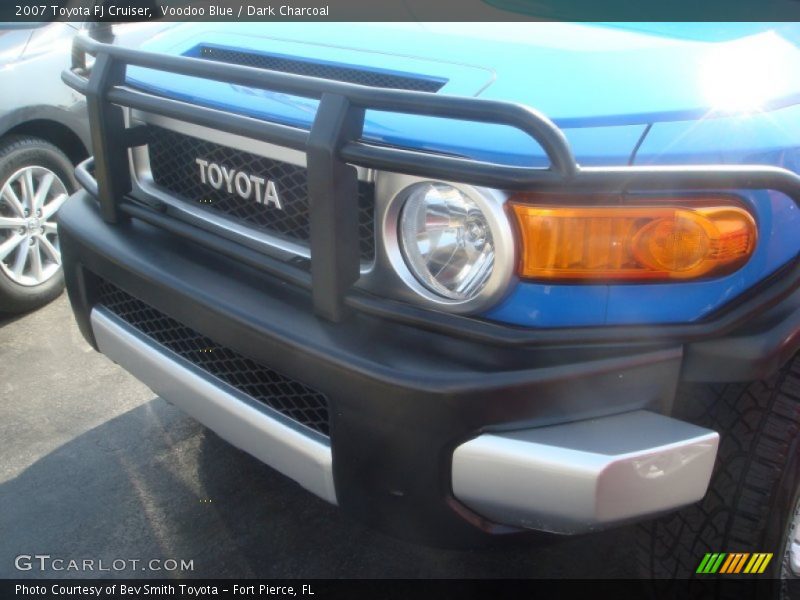 Voodoo Blue / Dark Charcoal 2007 Toyota FJ Cruiser