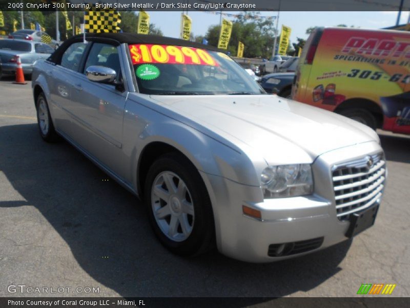 Bright Silver Metallic / Dark Slate Gray/Light Graystone 2005 Chrysler 300 Touring
