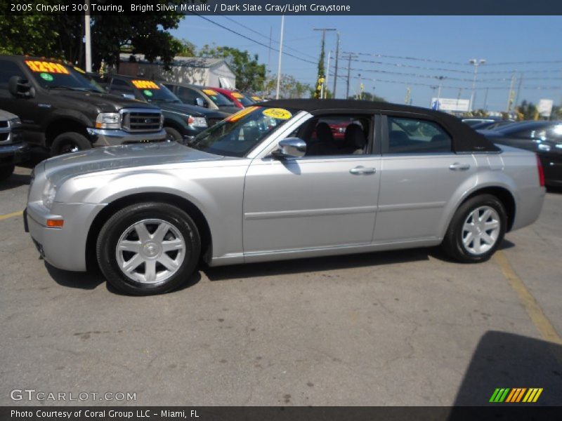 Bright Silver Metallic / Dark Slate Gray/Light Graystone 2005 Chrysler 300 Touring