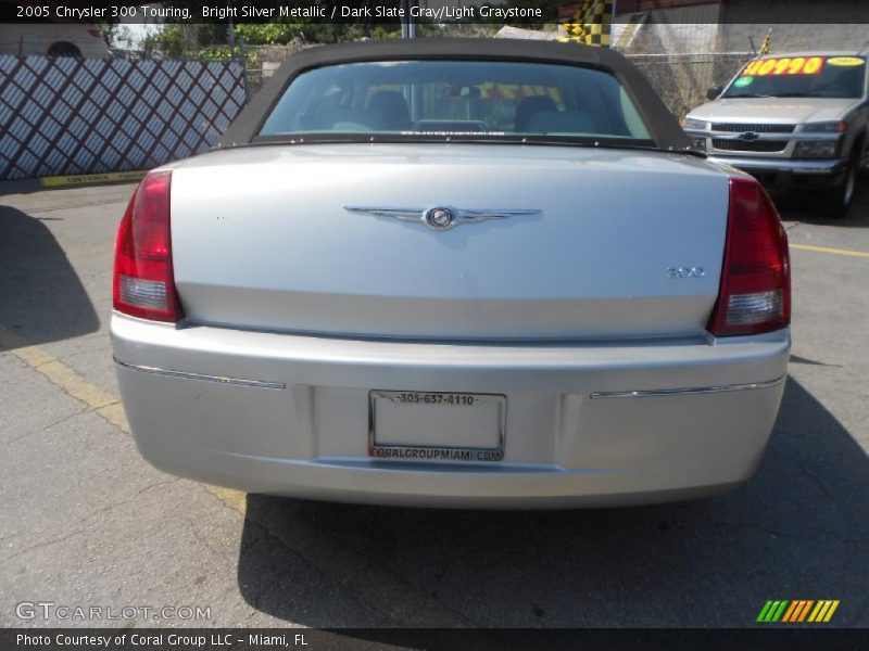 Bright Silver Metallic / Dark Slate Gray/Light Graystone 2005 Chrysler 300 Touring