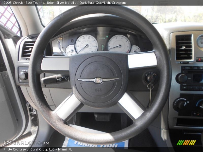 Bright Silver Metallic / Dark Slate Gray/Light Graystone 2005 Chrysler 300 Touring
