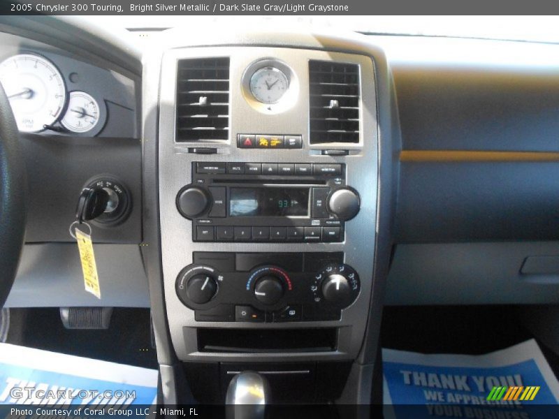 Bright Silver Metallic / Dark Slate Gray/Light Graystone 2005 Chrysler 300 Touring
