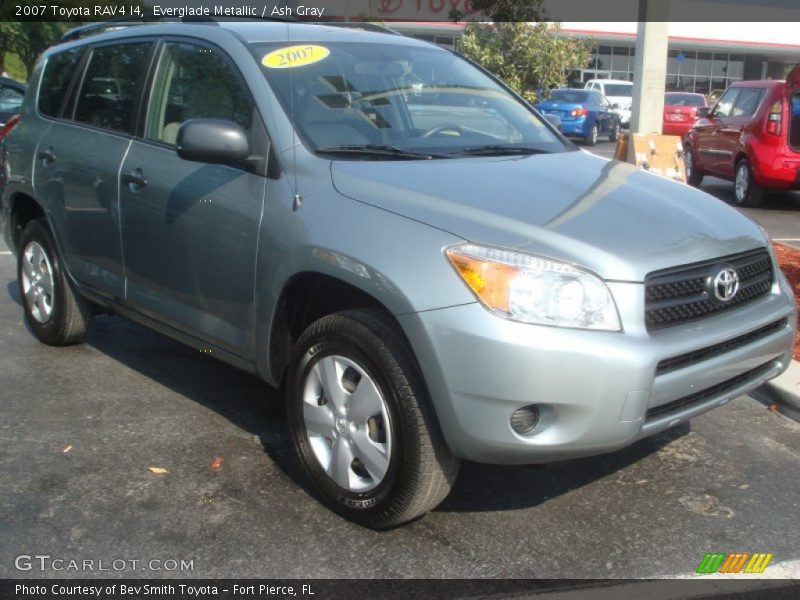 Everglade Metallic / Ash Gray 2007 Toyota RAV4 I4