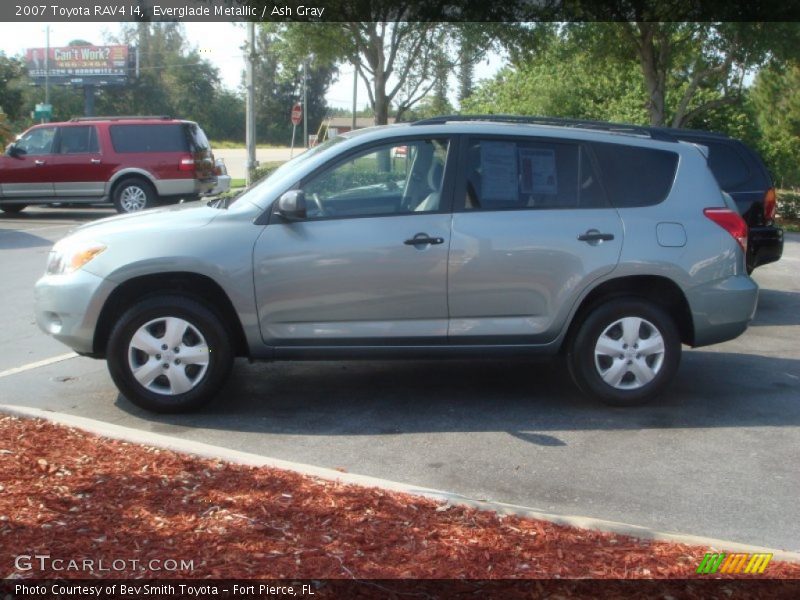 Everglade Metallic / Ash Gray 2007 Toyota RAV4 I4