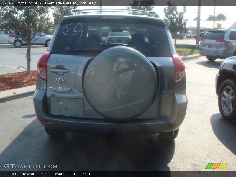 Everglade Metallic / Ash Gray 2007 Toyota RAV4 I4