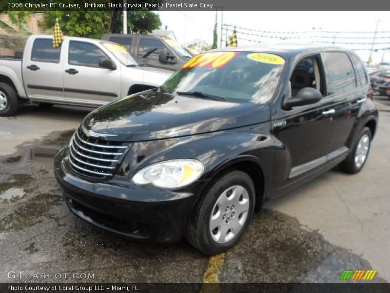 Brilliant Black Crystal Pearl / Pastel Slate Gray 2006 Chrysler PT Cruiser