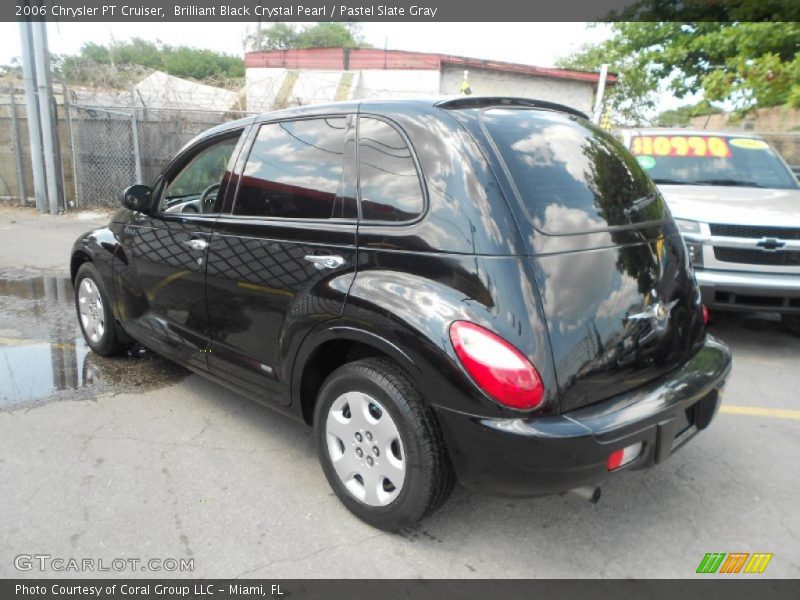 Brilliant Black Crystal Pearl / Pastel Slate Gray 2006 Chrysler PT Cruiser