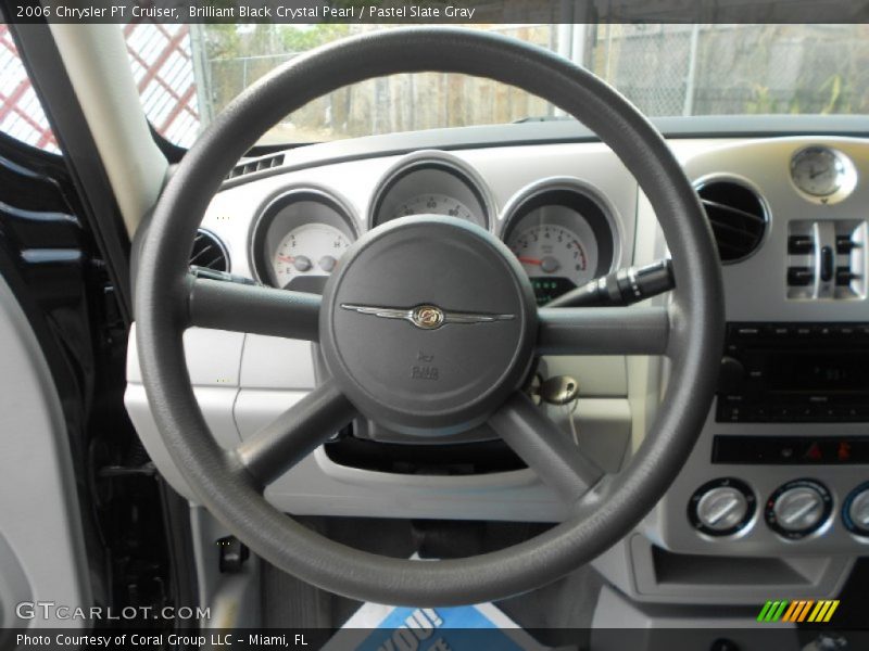 Brilliant Black Crystal Pearl / Pastel Slate Gray 2006 Chrysler PT Cruiser