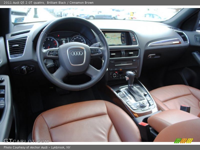 Brilliant Black / Cinnamon Brown 2011 Audi Q5 2.0T quattro