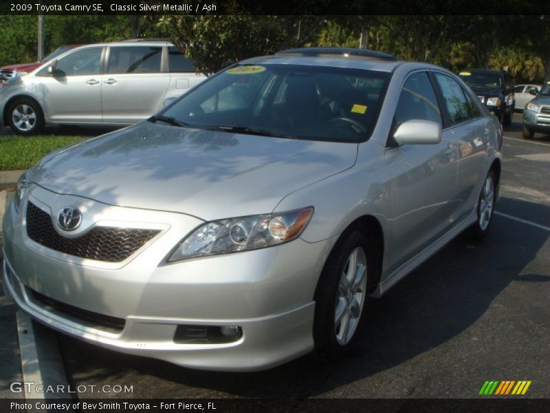 Classic Silver Metallic / Ash 2009 Toyota Camry SE