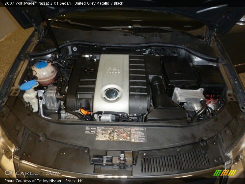 United Grey Metallic / Black 2007 Volkswagen Passat 2.0T Sedan