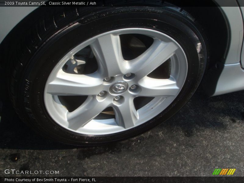 Classic Silver Metallic / Ash 2009 Toyota Camry SE