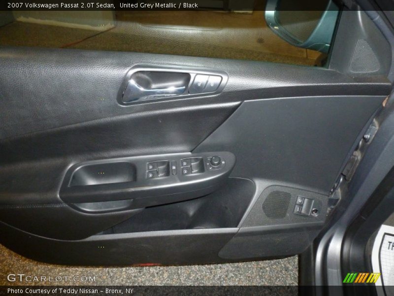 United Grey Metallic / Black 2007 Volkswagen Passat 2.0T Sedan