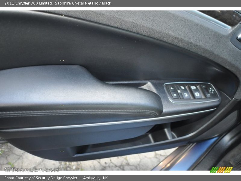 Sapphire Crystal Metallic / Black 2011 Chrysler 300 Limited
