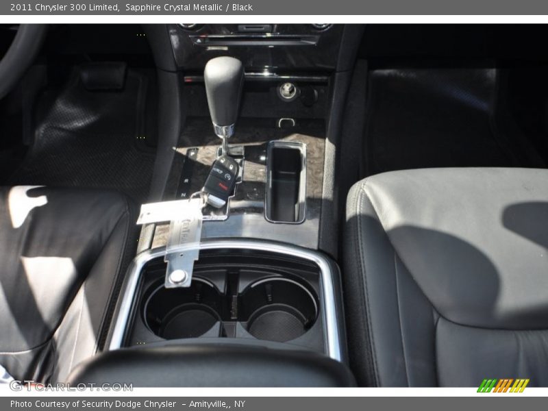 Sapphire Crystal Metallic / Black 2011 Chrysler 300 Limited