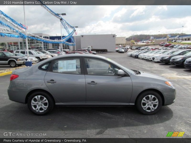 Carbon Gray Mist / Gray 2010 Hyundai Elantra GLS
