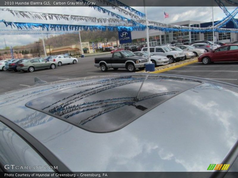 Carbon Gray Mist / Gray 2010 Hyundai Elantra GLS