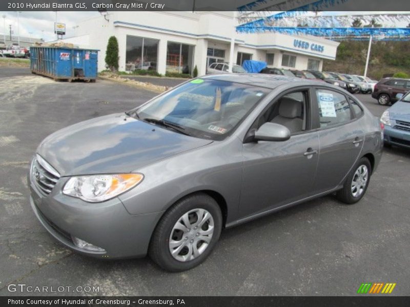 Carbon Gray Mist / Gray 2010 Hyundai Elantra GLS