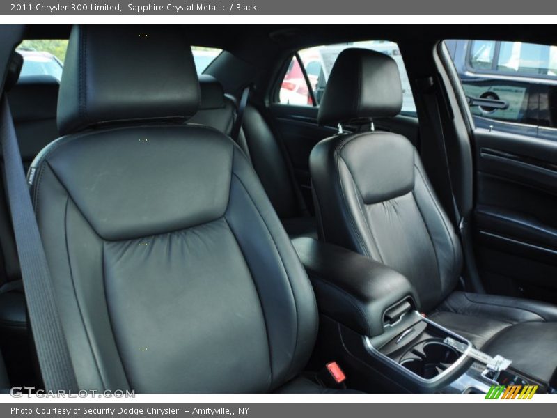 Sapphire Crystal Metallic / Black 2011 Chrysler 300 Limited