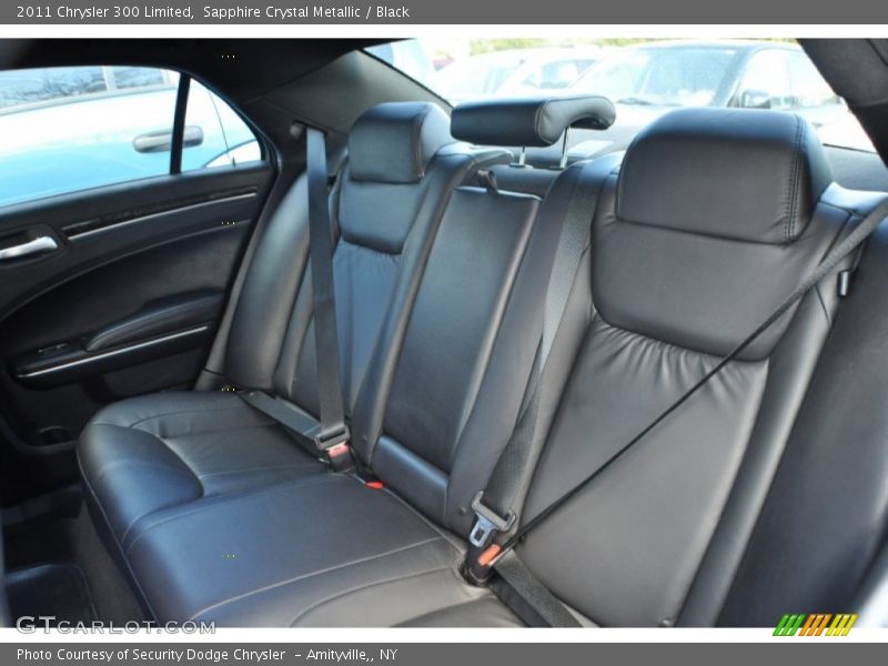 Sapphire Crystal Metallic / Black 2011 Chrysler 300 Limited