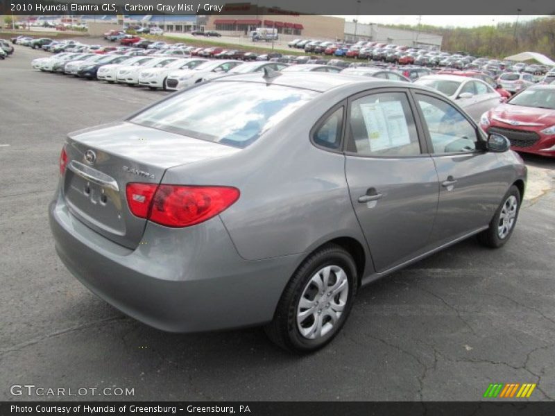 Carbon Gray Mist / Gray 2010 Hyundai Elantra GLS