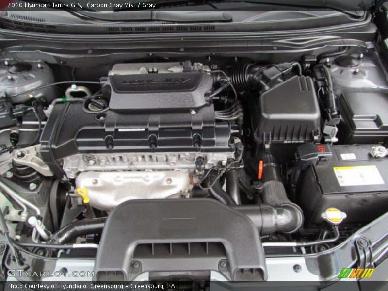 Carbon Gray Mist / Gray 2010 Hyundai Elantra GLS