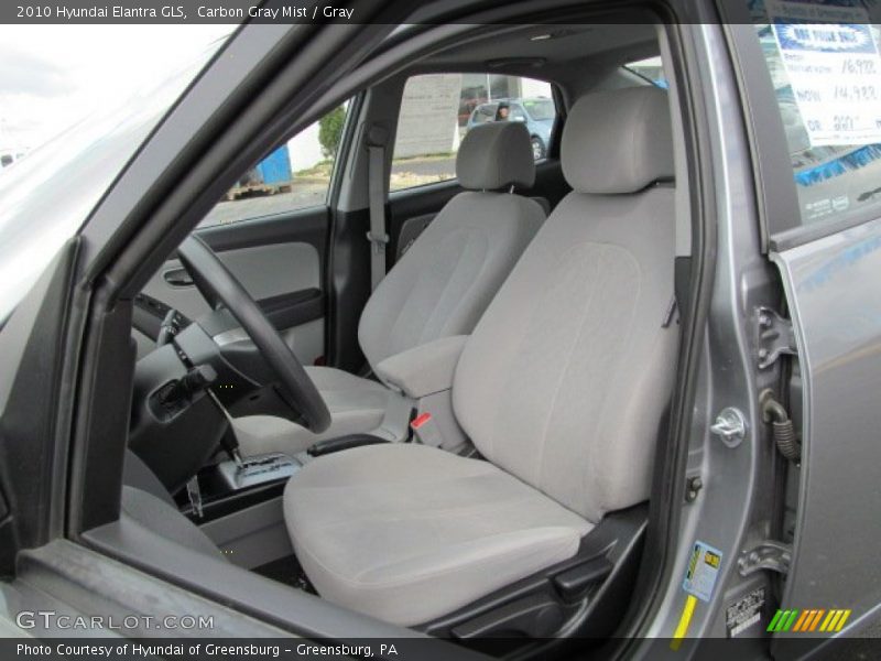 Carbon Gray Mist / Gray 2010 Hyundai Elantra GLS