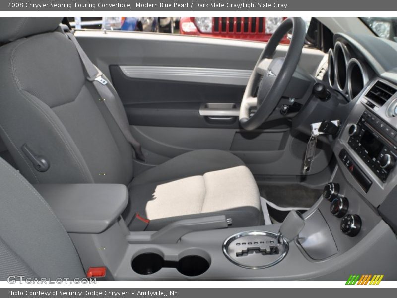 Modern Blue Pearl / Dark Slate Gray/Light Slate Gray 2008 Chrysler Sebring Touring Convertible