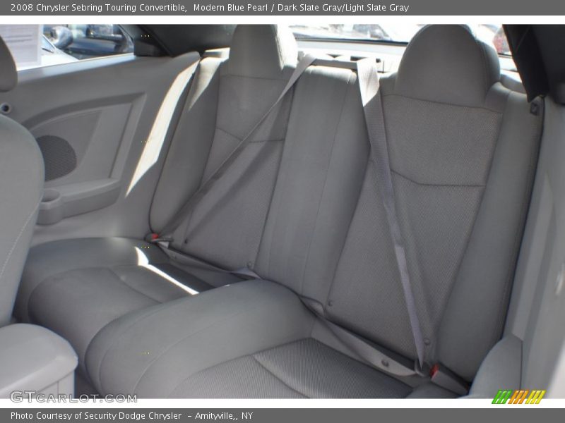 Modern Blue Pearl / Dark Slate Gray/Light Slate Gray 2008 Chrysler Sebring Touring Convertible