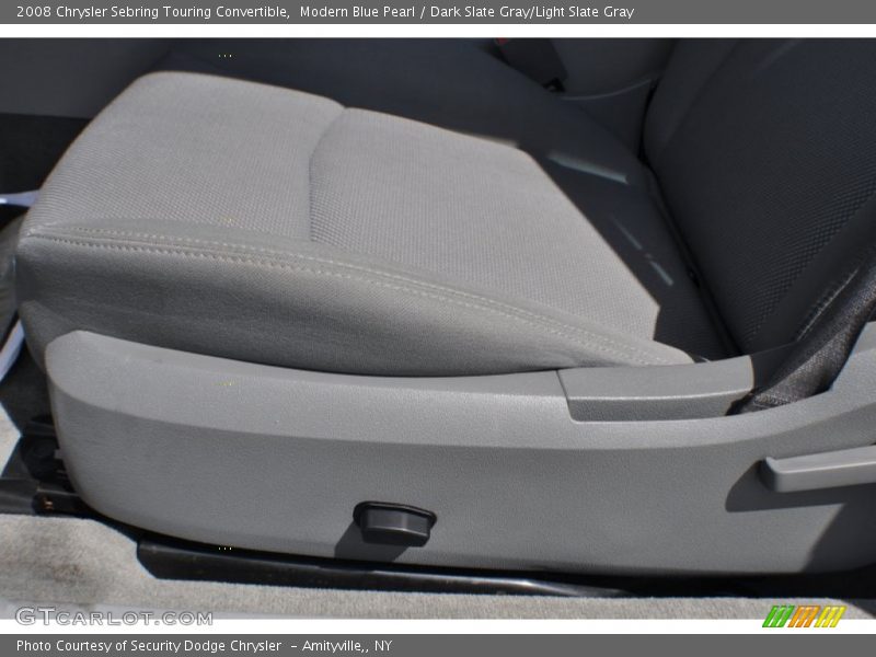Modern Blue Pearl / Dark Slate Gray/Light Slate Gray 2008 Chrysler Sebring Touring Convertible