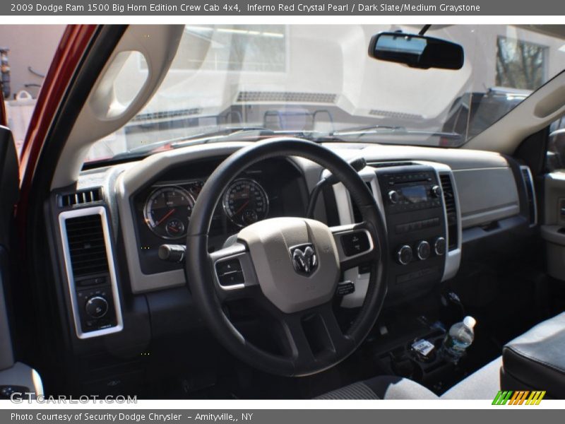 Inferno Red Crystal Pearl / Dark Slate/Medium Graystone 2009 Dodge Ram 1500 Big Horn Edition Crew Cab 4x4