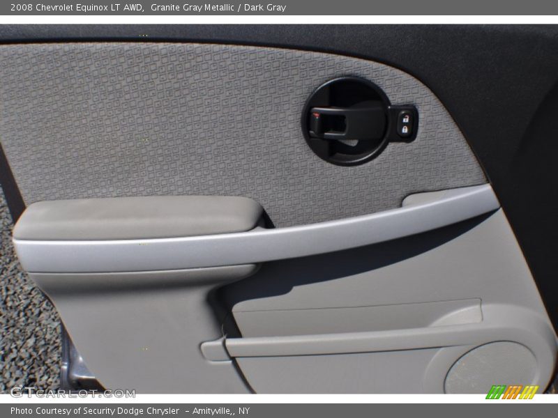Granite Gray Metallic / Dark Gray 2008 Chevrolet Equinox LT AWD