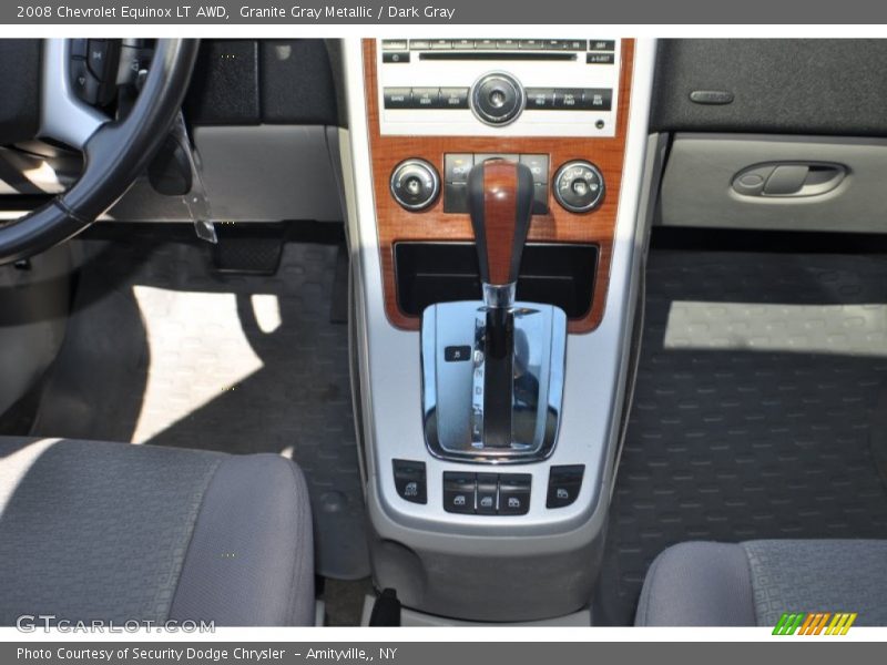 Granite Gray Metallic / Dark Gray 2008 Chevrolet Equinox LT AWD