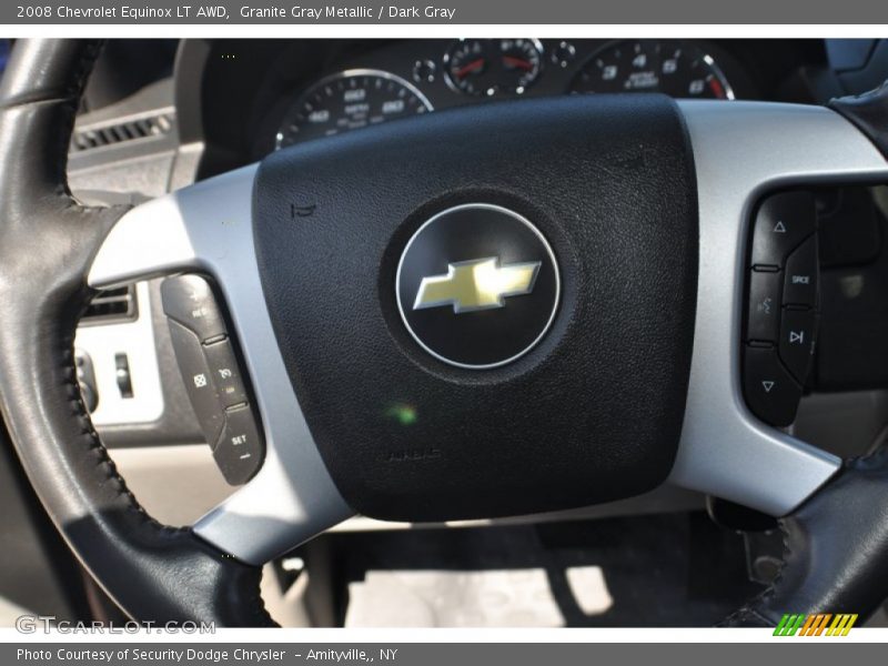 Granite Gray Metallic / Dark Gray 2008 Chevrolet Equinox LT AWD