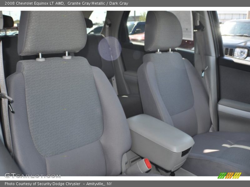 Granite Gray Metallic / Dark Gray 2008 Chevrolet Equinox LT AWD