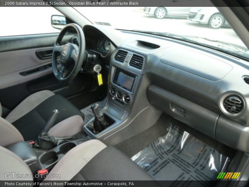 Obsidian Black Pearl / Anthracite Black 2006 Subaru Impreza 2.5i Sedan