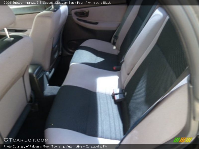 Obsidian Black Pearl / Anthracite Black 2006 Subaru Impreza 2.5i Sedan