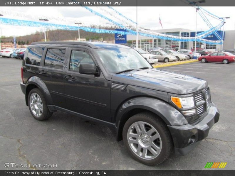 Dark Charcoal Pearl / Dark Slate Gray 2011 Dodge Nitro Heat 4x4