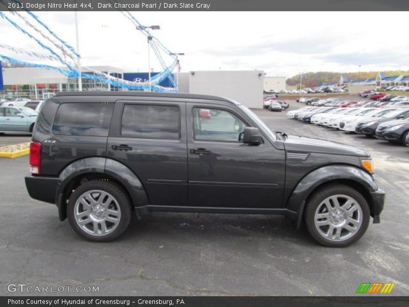Dark Charcoal Pearl / Dark Slate Gray 2011 Dodge Nitro Heat 4x4