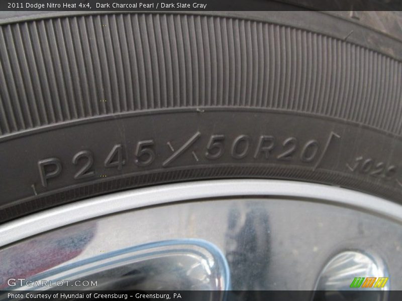 Dark Charcoal Pearl / Dark Slate Gray 2011 Dodge Nitro Heat 4x4