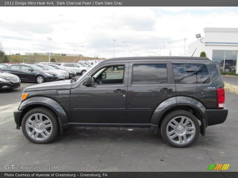 Dark Charcoal Pearl / Dark Slate Gray 2011 Dodge Nitro Heat 4x4